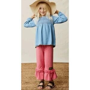 Matilda Jane Girls Enchanted Garden Fripp Island Desert Rose  Size 6